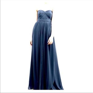 Jenny Yoo Aiden Gown | Full Length Blue Gown